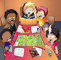 Juvenile Dungeons and Dragons (Commission + STORY)