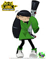 Codename: Kids Next Door - Numbuh 3 - Nude by SilentSid1992