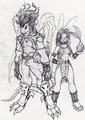 garuzah and yohana by Liquidmark