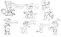 Bad Babyfurs: 420 Livestream Sketches (warning weed)