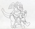 Dragonsitter Helps Lilphin Walk 