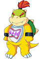 Bowser Jr expect he's drawn in Illustator by HamsterGirlTheHamster