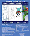 Commission Sheet 2020 by MizukageArt