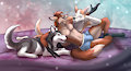 Canine pile