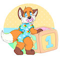 Big Inflatable Block - Yookey - YCH by KennyKitsune