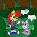 Sally and Blaze kitty