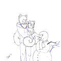 Muriel And Oscar's Snowman - 2013