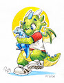 Godzilla plush