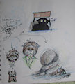 Second Page of Doodles for the Sketchbook