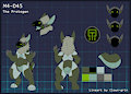 M4-D45 the Protogen Ref by AlienMarksman