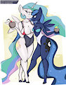 Princess Celestia / Princess Luna