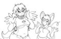 Gabby and Kelseigh by PMoss by GabbyKoopa