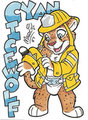 Cyan Icewolf Marci Badge - MFF 2007 by CyanIcewolf