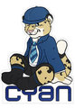 Cyan Icewolf Moose Badge 2009 by CyanIcewolf