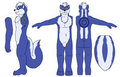 Cyan Icewolf Character Profile by Moose by CyanIcewolf
