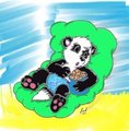 Sweet dreams little Pandr colored