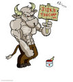 Minotaur lieks teh cubz
