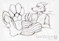 Legoshi Paws