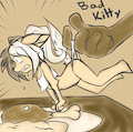 No, Bad Kitty! by joykill