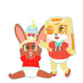 Flowercrown Friends -By  Nenetwinkletail-