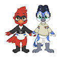 My Bird Pair Adoptables (by tato)