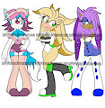 Female Adopt Batch (CLOSED) by JuffyMeister