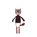Ling Ling the red panda baby.