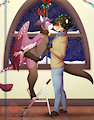 Underneath the Smooch Branch