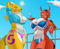 Digimon Holidays~ by creatiffy