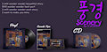 Scenery (CD/Vinyl/Cassette Tape Concept/Mockup)