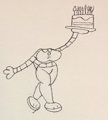 Headless Rita’s cake for Paddy