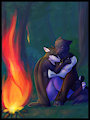 By the Fireside by KibaKurokage