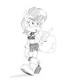 Sarah Acorn (aka Sally Acorn) by BlackFlash09