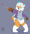 Warrior in training by cachorro