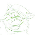 Yasuyori Icon - Line Art