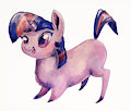 Watercolor Bean by aponty