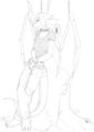 World Gazing [$2 Sketch] - Caltsar by duskrunner