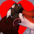 Pawlicking A Werefox's Feet