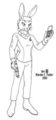Star Trek Uniform Sketch - 2250s by CyberCornEntropic