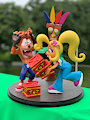 Crash Bandicoot Diorama by bbmbbf