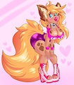 Fluffy bimbo