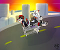 Shopping Cart Heist