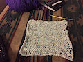 square dishcloth