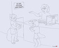 Wolfie's Streams - Pool Prep by ChocolateKitsune