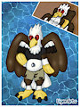 Comm for Adler the Falconer