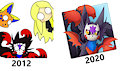 OLD v NEW art progress