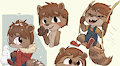 Smol and fluff by OtterBill