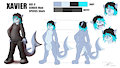 Xavier reference sheet by XavierSharkie
