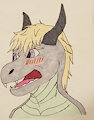 Blushy boi by CodaLeo