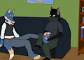 Tickle fun with Artemis Wishfoot by TheAgentMyers